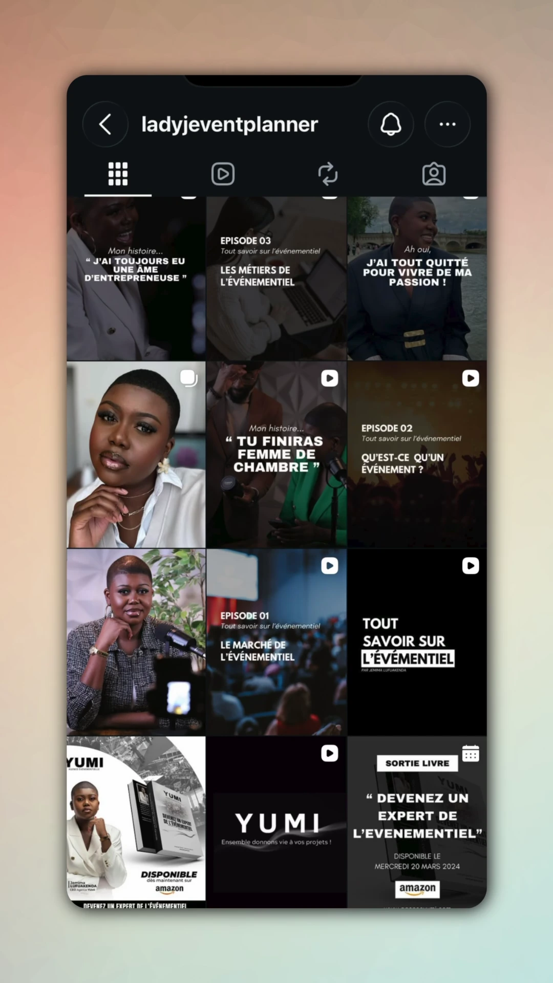 Ses rendus après — Lady J — fondatrice de YUMI, agence événementielle
